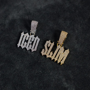 Colgante de Hip Hop cultivado en laboratorio de Plata de Ley 925 con diseño elegante para hombres, Joyería de diamantes que irradia sofisticación y glamour - Product Image 1