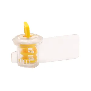 PN-MS6004 Hot selling seals anchor tamper evident meter seals padlock security utility twist plastic with low price