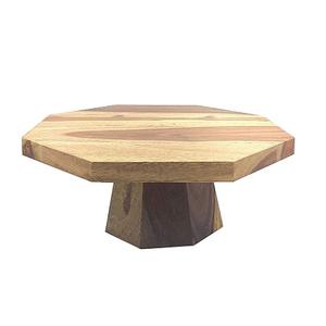 Support à gâteau rond en bois de qualité supérieure, taille personnalisée, pour servir des chocolats et des pâtisseries en Inde - Product Image 6