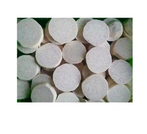 Taro Congelado, Color Morado y Blanco, Bolas de Taro Cortadas por la Mitad, Cantidad a Granel, Precio de Fábrica, Rodajas, Palitos y Cubos de Taro Fresco Congelado - Product Image 1