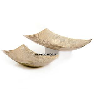 Ensemble plaqué or de deux plateaux à chocolat dernière nouvelle collection plateau à chocolat fait main haute qualité nouveau plateau à chocolat en métal - Product Image 1