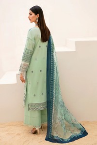 Collection d'été en gros indien pakistanais ethnique dames fête Punjabi cousu costumes 3 pièces Salwar Kameez dessiné à la main formel - Product Image 4