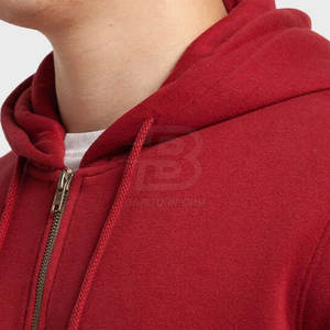 Nouveau design de sweats à capuche zippés sweats à capuche zippés à bas quantité minimale de commande au prix de gros fabriqué au Pakistan pour la vente en ligne - Product Image 4