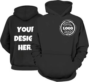 Sudaderas con Capucha de Última Moda 2025 para Hombre, Impresión Personalizada, 100% Algodón Poliéster, Diseño de Bolsillo de Alta Calidad, Invierno, Liso - Product Image 3