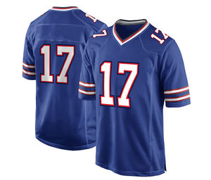 Nuevo estilo, diseño personalizado, camiseta de fútbol americano, venta al por mayor, ropa deportiva, poliéster, camiseta de fútbol americano personalizada - Product Image 4