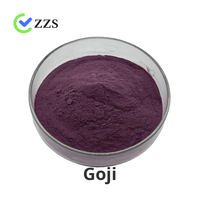 Zwarte Goji-sappoeder, bulk zwarte Goji-bessensappoeder anthocyanen, populaire zwarte Goji-bessenextract