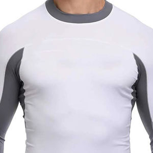 Diseño de calidad superior Precio competitivo Hombres Rash Guard Producto de Venta caliente último Custom Men Rash Guard para gimnasio - Product Image 6