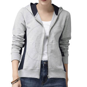 เสื้อฮู้ดแขนยาวแนวสตรีทเสื้อมีฮู้ดของผู้หญิงเสื้อมีฮู้ดกำหนดโลโก้ได้เอง - Product Image 1