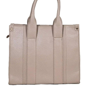 Sac fourre-tout imprimé en PU pour femme, écologique, réutilisable, imperméable, motif lettres, mode hiver automne, chaînes, ouvert, vente en gros, indien - Product Image 1