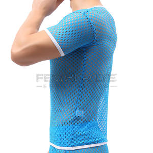 T-shirt pour hommes Conception personnalisée en gros 2024 T-shirt pour hommes Fabricant d'équipement d'origine T-shirts en maille - Product Image 3