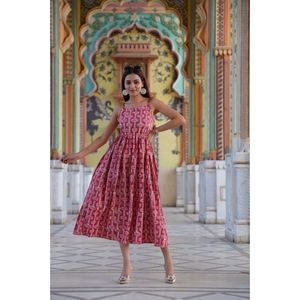 Kurti sin tirantes estampado y cosido, estilo casual para el día a día y discoteca, corte imperio, talla única, opciones de largo hasta la rodilla y largo hasta el suelo, para bodas y fiestas. - Product Image 3