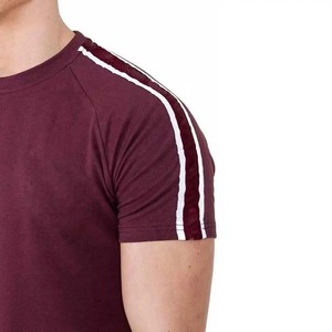 Nueva llegada Calidad Algodón hombres camiseta personalizada hombres moda gran tamaño camiseta gimnasio entrenamiento camiseta para hombres con logotipo personalizado - Product Image 5