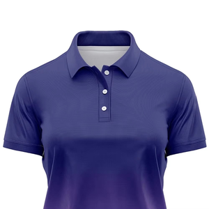 Polo de Mujer de Marca Privada, Polo de Mujer Holgado y Cómodo, 100% Algodón, Polo de Mujer con Logotipo - Product Image 4