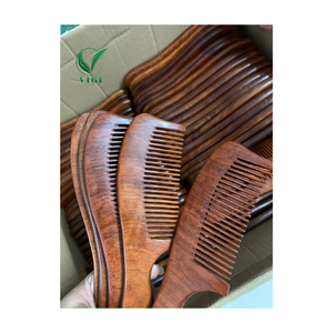 Desbloquea la belleza de la naturaleza: peines de madera de coco hechos a mano vietnamitas para un cabello más fuerte, saludable y sedoso - Product Image 5