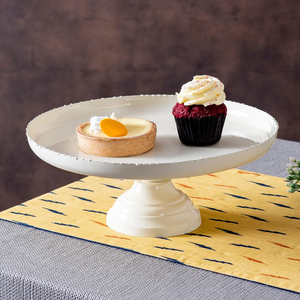 Vente en gros bon marché Support à gâteau avec base sur pied Support en métal pour gâteau de fête d'anniversaire à un étage - Product Image 6