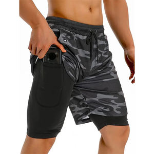 กางเกงขาสั้นเล่นกีฬาแบบลำลองสำหรับผู้ชายกางเกงขาสั้นเล่นบอร์ดลายพรางแห้งเร็วออกแบบได้ตามต้องการ - Product Image 5