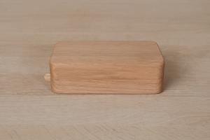 Caja de madera de mango multiusos con tapa de madera Contenedor de almacenamiento de madera hecho a mano Cocina al por mayor - Product Image 2