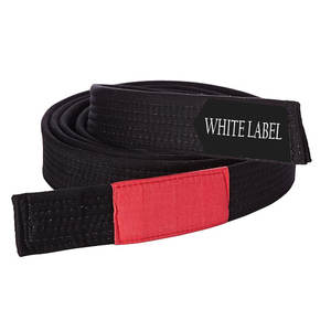 Ceintures BJJ de haute qualité en coton durable, coutures renforcées, idéales pour les entraînements et les compétitions d'arts martiaux - Product Image 1