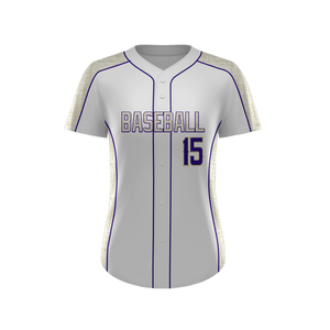 Offre Spéciale unisexe 100% polyester Baseball Jersey personnalisé Sublimation bouton plaine broderie nom uni équipe vêtements de sport séchage rapide - Product Image 1