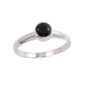 Solid 925 Sterling Silver Natural <b>Black</b> <b>Onyx</b> Cabochon Gemstone Handmade <b>Ring</b> Jewelry Sterling Silver 925 Stamped <b>Ring</b> Jewelry - Product Image 1