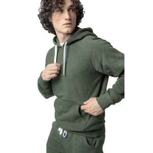 Sudadera con capucha OEM personalizada a juego para parejas, sudaderas personalizadas para amantes, venta al por mayor, trajes de lana para él y para ella - Product Image 4