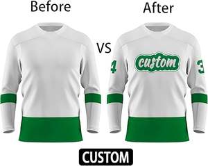 Uniforme de Hockey sobre Hielo Unisex Personalizado al por Mayor, de Alta Calidad, Cómodo, de Secado Rápido y Transpirable, Servicio OEM en Venta - Product Image 6