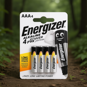 ถ่านอัลคาไลน์เอเนอร์ไจเซอร์ ขนาด AAA แพ็ค 4 ก้อน พลังงานยาวนาน - Product Image 3