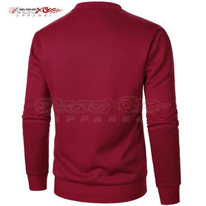Classic <b>Sherpa</b> Sweatshirt For <b>Men</b> Elastic Bottom Hem Full Sleeve <b>Sherpa</b> Fleece Sweatshirt - Product Image 3