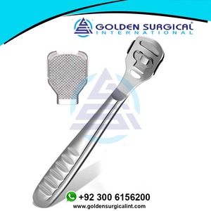 Ensemble de rasoirs pour callosités en acier inoxydable, rasoir pour callosités et 1 lime à pieds pour les soins des pieds, éliminateur de peau dure et sèche des mains et des pieds - Product Image 6