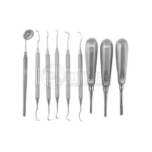 ชุดเครื่องมือผ่าตัดทางทันตกรรมทำจากสแตนเลสแบบมืออาชีพแหล่งจ่ายไฟด้วยมือออนไลน์ - Product Image 1