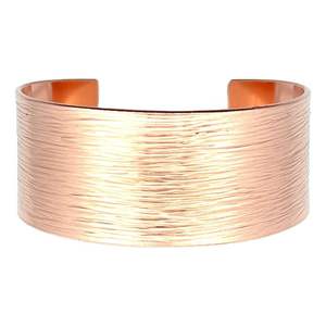 Bracelet en cuivre traditionnel, article de bijouterie fabriqué pour les acheteurs exportateurs à la recherche d'accessoires métalliques authentiques et artisanaux - Product Image 4