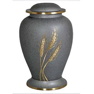 Urna de cremación de latón con grabado y esmalte de mariposa, urna de cenizas funerarias de primera calidad - Product Image 3