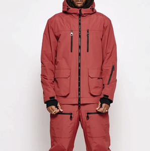 OEM 2025 de alta calidad personalizado Unisex esquí nieve traje hombres a prueba de viento cuerpo completo cálido una pieza traje de esquí de talla grande ropa de invierno - Product Image 2