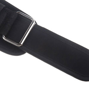 Sabuk Gym Neoprene kustom sabuk kebugaran tuas angkat beban nilon tahan air untuk pria dan wanita - Product Image 5