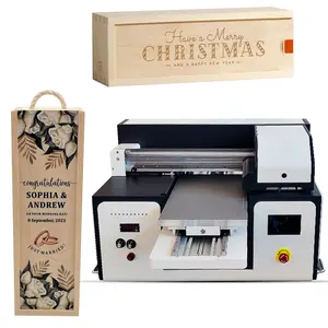 Logo Fles Uv Sticker Ab Film Bal L130 Sublimatie Printmachine A3 + Multi-Functionele Uv Dtf Printer Machine