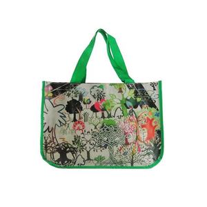 Sacs de courses en PP tissé avec fermeture à bouton et poignée personnalisable - Product Image 1