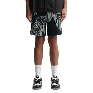 Pantalones Cortos Deportivos Casuales para Hombre, 100% Algodón, Cómodos, de Alta Calidad, Transpirables, de Secado Rápido, Cintura Media, Cierre con Cordón, Color Sólido - Product Image 1