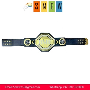 เข็มขัดแชมป์โลกหนัก,แผ่นทองเหลืองขนาดผู้ใหญ่และสายหนังแท้เข็มขัดแชมป์มืออาชีพ IBW - Product Image 4