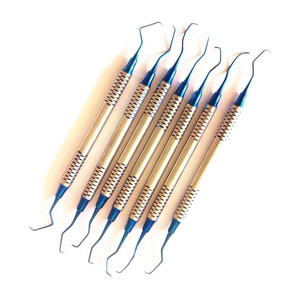 Juego escalar Dental Manual más vendido, equipo de dientes de acero inoxidable para limpieza y llenado directo del escalador Dental Columbia - Product Image 2
