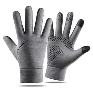 Venta al por mayor pantalla táctil Racing motocicleta guantes cálidos dedo completo ciclismo mano protección microfibra guante deportes bicicleta ciclismo - Product Image 1