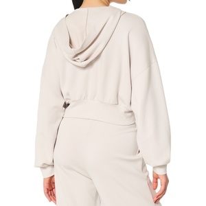 Sudadera con capucha de manga larga con estilo más vendida para mujer, sudaderas cortas informales, jerséis, moda de invierno, cuello con capucha 2026 - Product Image 3