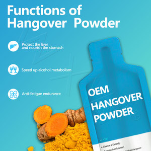 ODM cairan anti-mabuk suplemen Herbal dukungan hati bertindak cepat dengan pengisian ulang minuman mabuk - Product Image 3