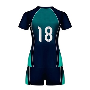 Sublimación personalizada Jersey de voleibol Mujeres Uniforme de voleibol ropa deportiva Sudaderas Ropa de equipo - Product Image 3