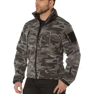 Top Tendance Automne Softshell Veste Top Zip Vêtements D'extérieur Les Plus Populaires Épaissir Chaud Fabrication Vestes De Marque - Product Image 1