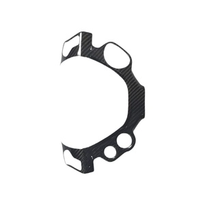 Rivestimento per Pulsanti del Volante in Vera Fibra di Carbonio 3K Twill Lucido per <span class=keywords><strong>Ferrari</strong></span> 458 Italia, <span class=keywords><strong>Accessori</strong></span> Interni <span class=keywords><strong>Auto</strong></span> di Lusso - Product Image 5