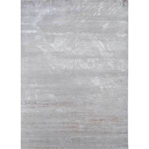 Alfombras Kavi Ivory de Lana y Seda de Bambú Anudadas a Mano-Esk-638 para Uso Doméstico-Diseño Teoría del Caos - Product Image 1