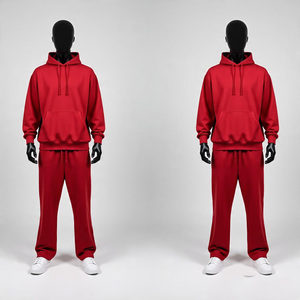 Conjuntos Deportivos con Capucha de Algodón de 380g, Pantalones Acampanados de Felpa Estampada de Alta Calidad, Tallas Grandes, Transpirables, Manga Larga, Ropa Urbana - Product Image 5