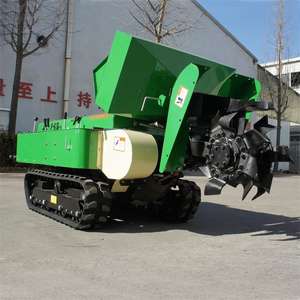 Tractor de viñedo tipo oruga de jardín agrícola con rociador de potencia de chorro de aire - Product Image 4