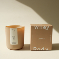 Boîte de papier en carton pour bougie Premium soins de la peau sérum crème solaire parfum emballage boîte de carte cosmétique papier couché CMJN
