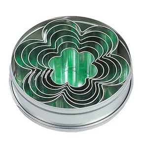 Baking Tools Round Flower Star Apple Butterfly <b>Heart</b> <b>Shape</b> Cooking Tools Stainless Steel <b>Cookie</b> <b>Cutter</b> Set resin epoxy mold - Product Image 3